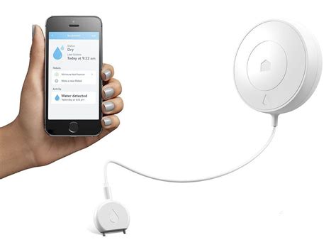 Quirky And Ge Overflow Smart Water Sensor Gadget World Smart Home