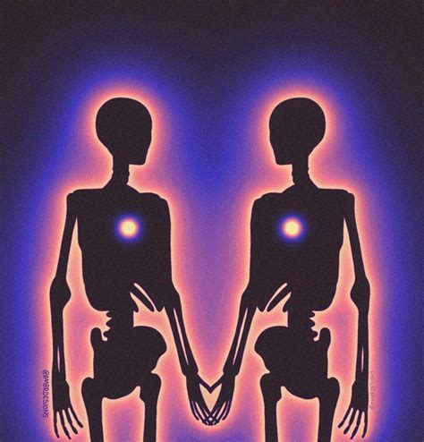 Spiritual Artwork Spiritual Love Souls Connecting Drawing Twin Flame