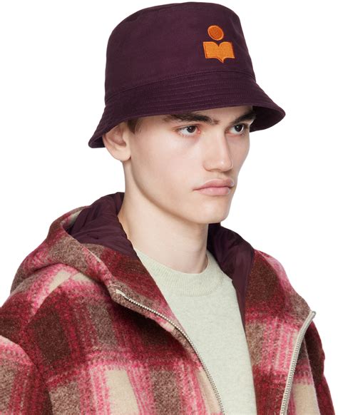 Isabel Marant Purple Haley Bucket Hat Isabel Marant