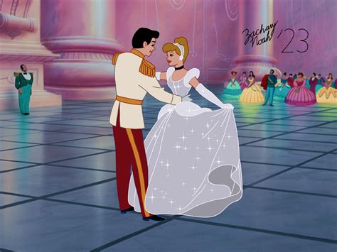 Cinderella And Prince Charming Dancing Version 2 By Zacharynoah92 On Deviantart