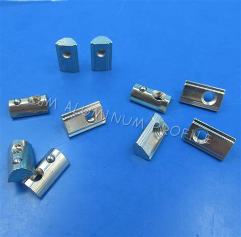 Half Round Nut Plating Steel For Series China Slide In T Nuts