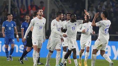 Euro 2024 Léquipe De France Tenue En échec Par La Grèce 2 2