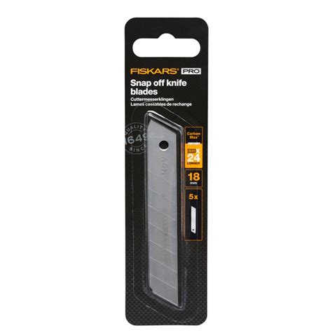 Dedeman Lame cutter, trapezoidale, Fiskars CarbonMax, 18 mm, set 5 ...
