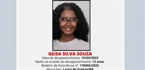 Adolescente De Anos Desaparece Na Bahia Ap S Deixar Casa Do Av E