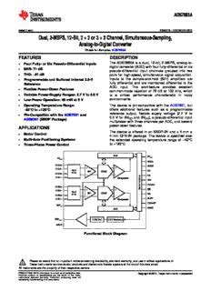 Dual Msps Bit Or Channel Simultaneous Sampling