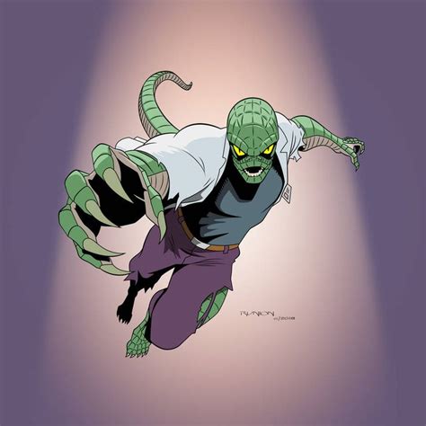 The Lizard Dr Curt Connors By Arunion On DeviantArt Spiderman Art