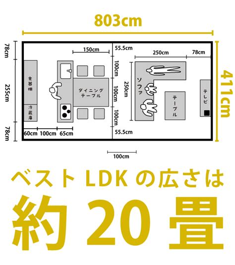 【検証】4人家族の間取り。快適に過ごせるldkはズバリ何帖！？ 注文住宅・デザイン住宅のコンフォート建築設計工房株式会社 Ldk