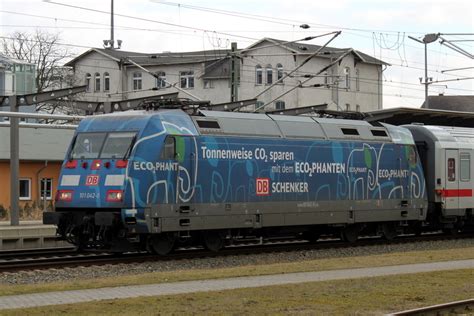 101 042 0 Mit IC 2213 Von Ostseebad Binz Nach Stuttgart Hbf Kurz Vor