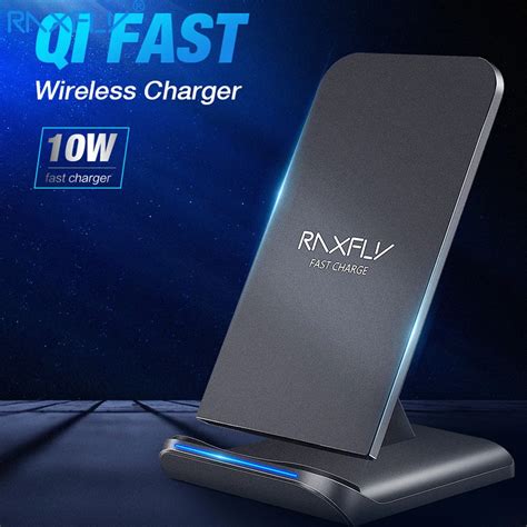 Raxfly 10w Wireless Charger For Huawei P30 Pro Honor 8x Qi Wireless Quick Charging For Iphone X