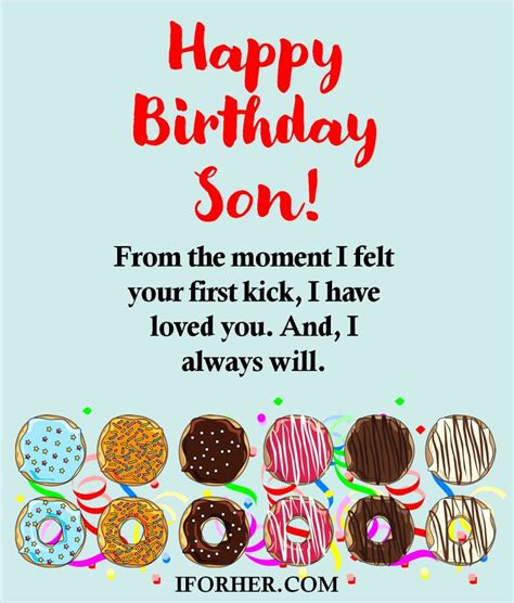 100 Happy Birthday Wishes For Son From Mom