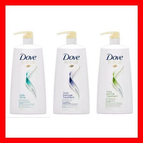 Jual 680 Ml Dove Shampoo Nutritive Solution Total Damage Treatment Hair