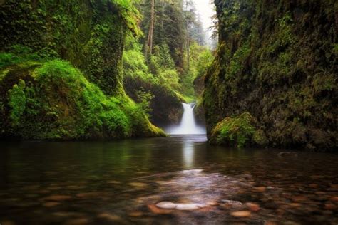 Wallpaper Landscape Waterfall Lake Nature Reflection River