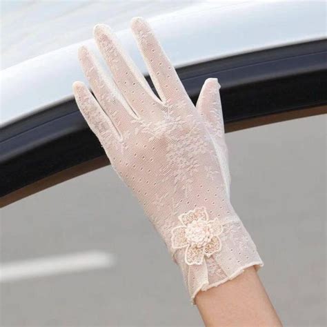 Anti UV Anti Slip Gloves Fashionsarah Lace Gloves Womens