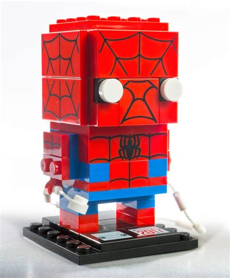 SDCC 2017 Exclusive LEGO Spider Man Venom BrickHeadz Marvel Toy News