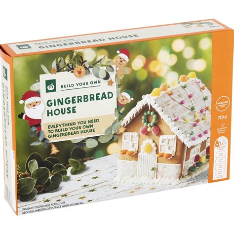 Woolworths Build Your Own Gingerbread House 719g Woolworths