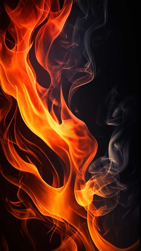 Fire Flame iPhone Wallpaper 4K - iPhone Wallpapers | Tattoo background ...