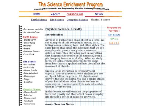 Physical Science Gravity Lesson Plan For 3rd 5th Grade Lesson Planet