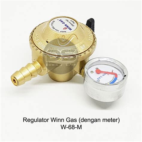 Jual Regulator Winn Gas Dengan Meter W M Regulator Tabung Gas