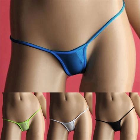 FEMMES SEXY THONG MINI Sous V Tements Culotte Confortable Lingerie