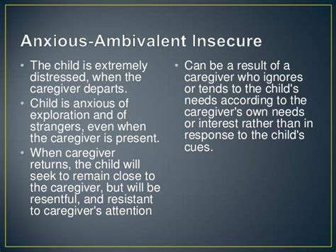 Mary Ainsworth Attachment Theory