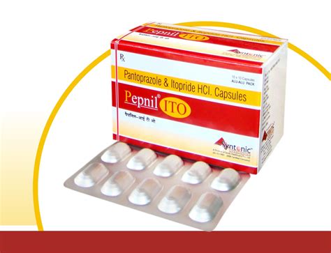 Pantoprazole 40mg Ec Itopride Sr 150mg