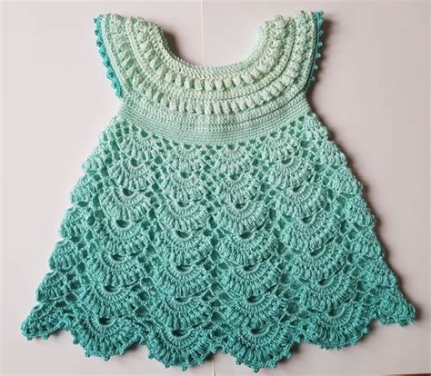 Robe B B Point Fantaisie Au Crochet Tricot Choupie Tricote