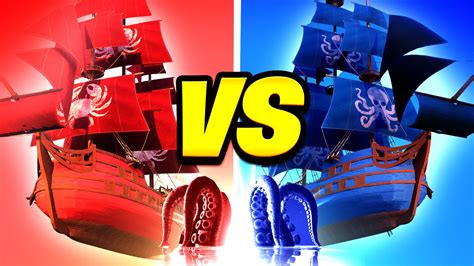 Ship Wars Red Vs Blue🔴🔵 Pirate Update 8871 9008 2174 By Beyond