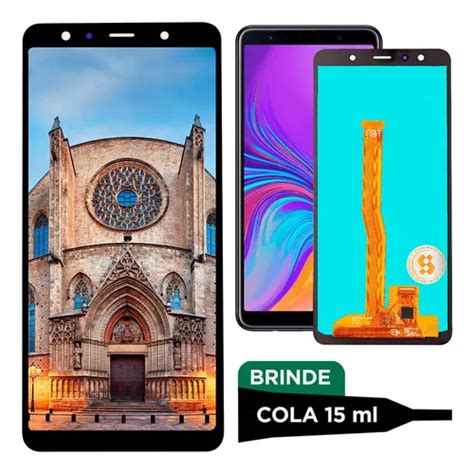 Frontal Tela Touch Display Compatível A7 2018 A750 Oled Frete grátis