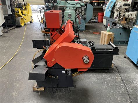 Amada Ha W Automatic Horizontal Band Saw American Commercial