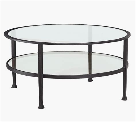 Tanner Round Coffee Table Pottery Barn