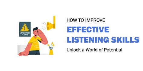 Improve Your Effective Listening Skills With These Tips