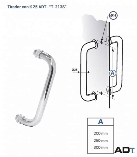 Tirador Con Di Metro Adt T S Adetec