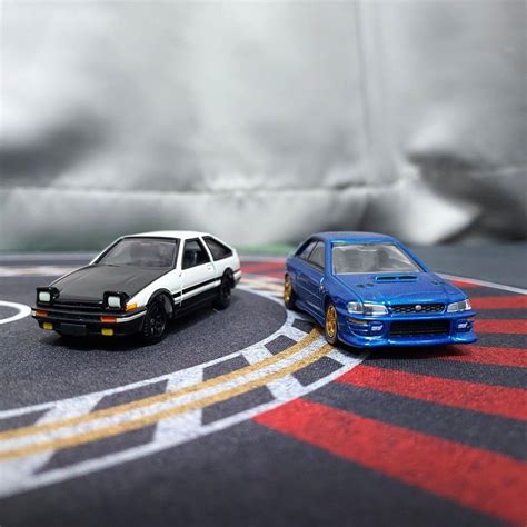 164 Initial D Subaru Wrx Type R Sti Hobbies And Toys Toys And Games On