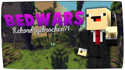 Neuer Rekord Minecraft Bedwars Truuuthi Youtube