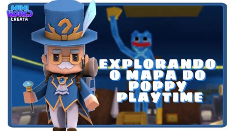 Explorando O Mapa Do Poppy Playtime Youtube