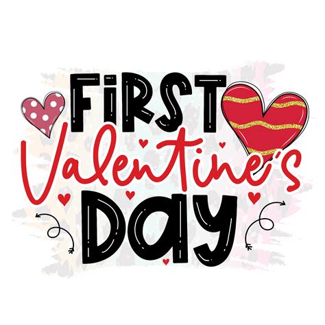 First Valentines Day Free Png And Clipart Valentines Day