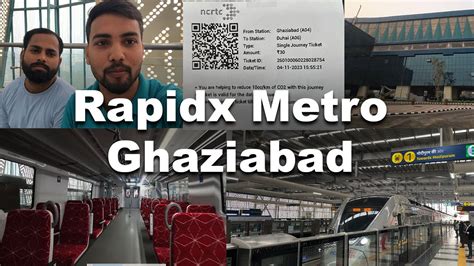 Rrts Delhi Meerut Train Journey Rapidx Train In India Rapid Rail