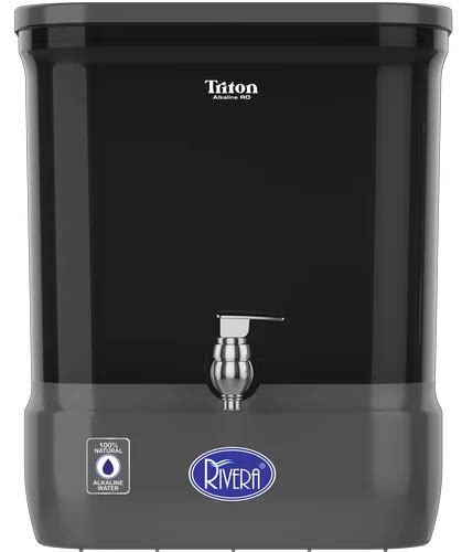 Reverse Osmosis RO Rivera Triton Grey Alkaline RO Water Purifier For