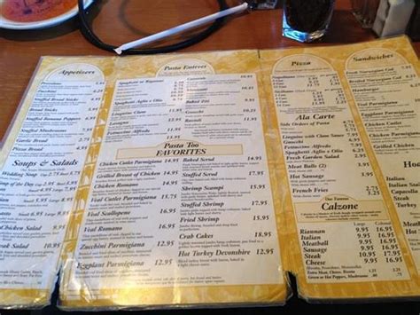 Pasta Too Bethel Park Menu Prices And Restaurant Reviews Tripadvisor