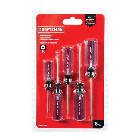 Mini Torx™ Acetate Screwdriver Set 5 Pc Craftsman