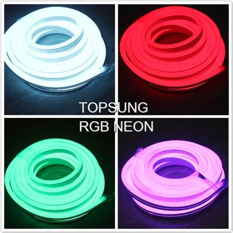 M Rgb Led Neonlicht Flex Streifen V V Ultrad Nne Smd