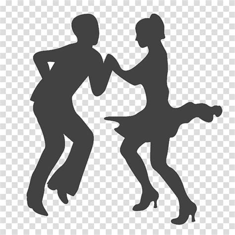 Jive Dance Clipart Blackandwhite