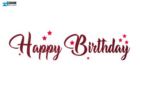 Happy Birthday Font Style PNG Download | Birthday Font Images