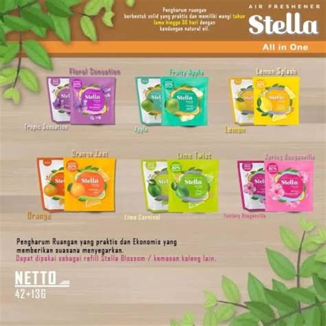 Jual Stella All In One Gr Gr Kemasan Baru Isi Gr Extra Isi