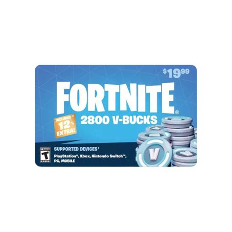 Fortnite V Bucks T Card Digital Betoyhouse