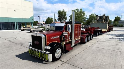 ATS Rollin 389 And BWS Lowboy Heavy Haul Steamboat To Denver YouTube