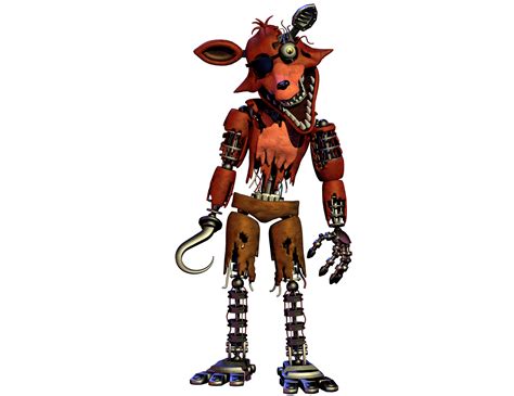 Withered Foxy Full Body By Fnafcontinued On Deviantart