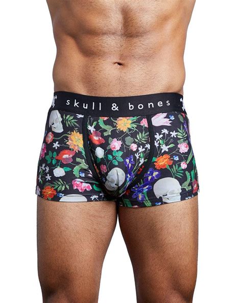 Classic Mens Printed Boxer Trunk Underwear Mens Trunk Underwear