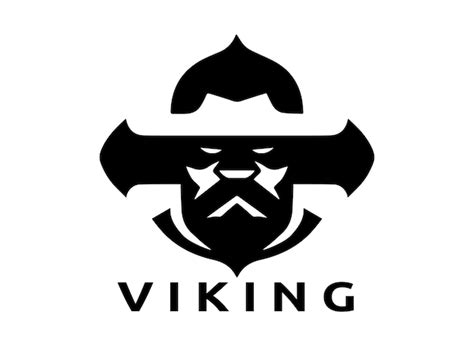 Plantilla Vector S Mbolo Icono Hombre Dise O Logotipo Vikingo Vector