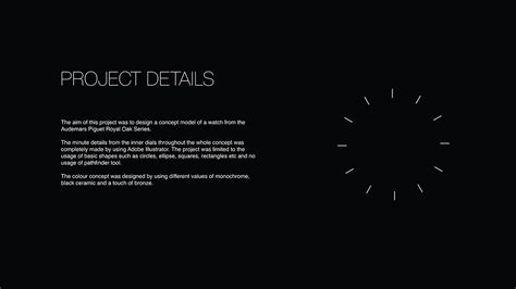 Audemars Piguet | Concept Design on Behance